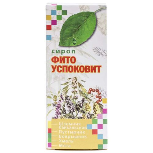 ФИТОУСПОКОВИТ СИРОП  100 МЛ №1