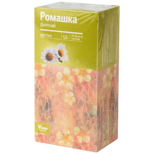 РОМАШКА ЦВЕТКИ ЧАЙНЫЙ НАПИТОК  1,5 Г №20