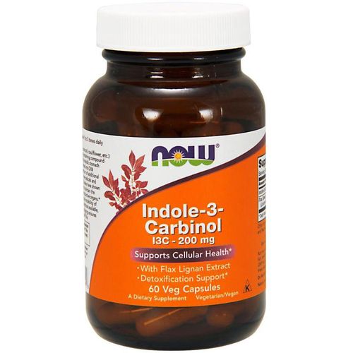 NOW СУПЕР ИНДОЛ-3-КАРБИНОЛ КАПСУЛЫ 200 МГ 580 МГ №60