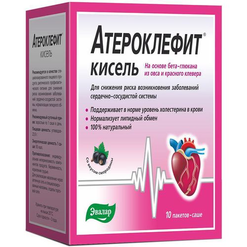 АТЕРОКЛЕФИТ КИСЕЛЬ ПОРОШОК  25 Г №10