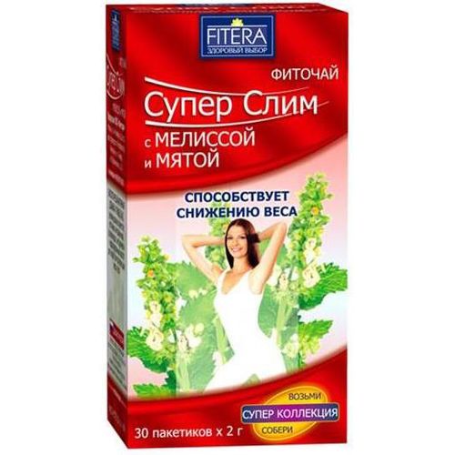 СУПЕР-СЛИМ МЕЛИССА ЧАЙ  2 Г №30