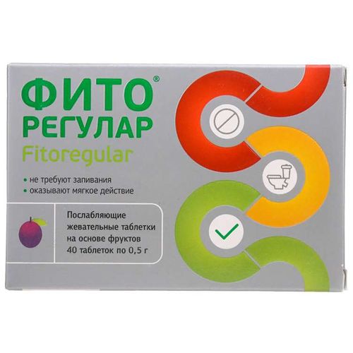 GREEN SIDE ФИТОРЕГУЛАР ТАБЛЕТКИ ЖЕВАТЕЛЬНЫЕ №40