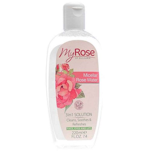 MY ROSE OF BULGARIA МИЦЕЛЛЯРНАЯ РОЗОВАЯ ВОДА MICELLAR ROSE WATER ВОДА МИЦЕЛЛЯРНАЯ 220 МЛ №1