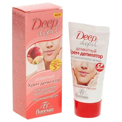 ФЛОРЕСАН DEEP DEPIL КРЕМ-ДЕПИЛЯТОР Д/ЛИЦА ДЕЛИКАТНЫЙ (Ф-126) КОСМЕТИЧЕСКИЙ КРЕМ 50 МЛ №1