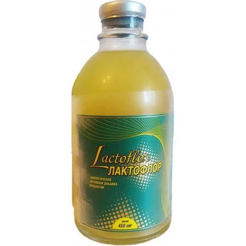 ЛАКТОФЛОР ИЗ ЧИСТЫХ КУЛЬТУР МОЛОЧНОКИСЛЫХ БАКТЕРИЙ РАСТВОР ДЛЯ ПРИЕМА ВНУТРЬ И МЕСТНОГО ПРИМЕНЕНИЯ 450 МЛ №1