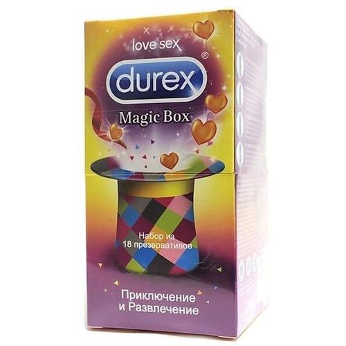 CONTEX ПРЕЗЕРВАТИВЫ MAGIC BOX (НАБОР) ПРЕЗЕРВАТИВ    №18