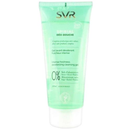 SVR SPIRIAL DEO-DOUCHE ГЕЛЬ-ДЕЗОДОРАНТ МОЮЩИЙ ГЕЛЬ ДЛЯ ДУША  200 МЛ №1