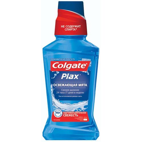 COLGATE ОПОЛАСК Д/ПОЛОСТИ РТА PLAX ОСВЕЖАЮЩАЯ МЯТА ОПОЛАСКИВАТЕЛЬ ДЛЯ ПОЛОСТИ РТА 250 МЛ №1
