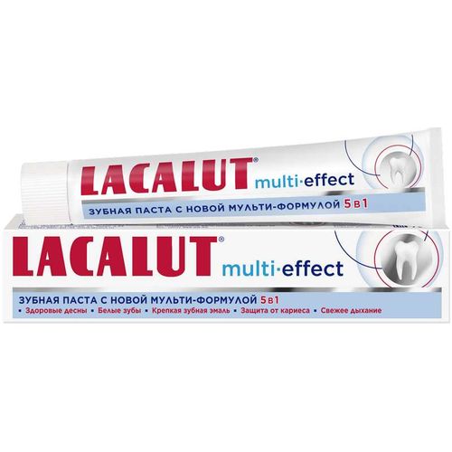 LACALUT З/ПАСТА МУЛЬТИ-ЭФФЕКТ (ПРОМО) ЗУБНАЯ ПАСТА КОМПЛЕКСНАЯ 100 МЛ №1