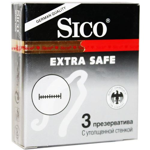 SICO EXTRA SAFE ПРЕЗЕРВАТИВ    №3