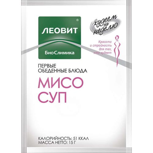 ХУДЕЕМ ЗА НЕДЕЛЮ МИСО-СУП ПОРОШОК 15 Г №1
