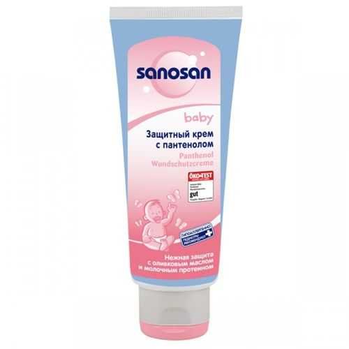 SANOSAN КРЕМ ЗАЩИТНЫЙ С ПАНТЕНОЛОМ КОСМЕТИЧЕСКИЙ КРЕМ 100 МЛ №1