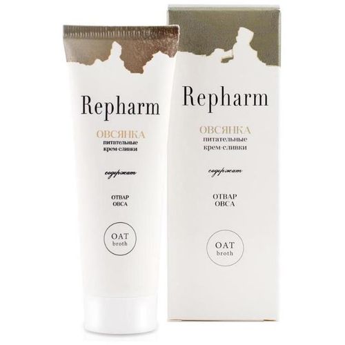 REPHARM КРЕМ–СЛИВКИ ПИТАТЕЛЬНЫЕ ОВСЯНКА КОСМЕТИЧЕСКИЙ КРЕМ 50 Г №1