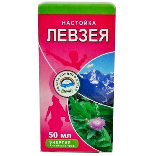 ЛЕВЗЕЯ НАСТОЙКА  50 МЛ №1