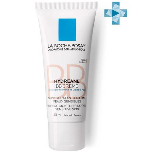 LA ROCHE-POSAY HYDREANE BB КРЕМ SPF20 ТОН НАТУРАЛЬНО-БЕЖЕВЫЙ КРЕМ ДЛЯ ЛИЦА  40 МЛ №1