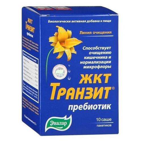 ЭВАЛАР ТРАНЗИТ ЖКТ ТРАНЗИТ ПРЕБИОТИК ПОРОШОК 3,5 Г №10