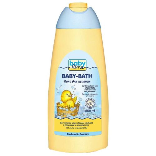 BABYLINE ПЕНА Д/УМЫВАНИЯ Д/ДЕТЕЙ ПЕНА ДЛЯ ВАНН ДЕТСКАЯ 500 МЛ №1