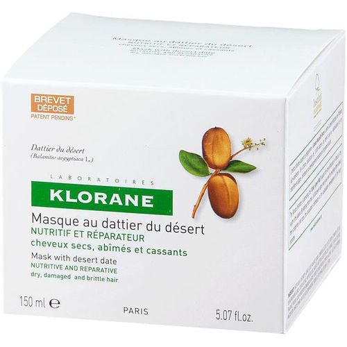KLORANE МАСКА Д/ВОЛОС С МАСЛОМ ФИНИКА ПУСТЫННОГО МАСКА ДЛЯ ВОЛОС  150 МЛ №1
