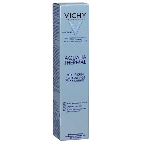 VICHY AQUALIA THERMAL КРЕМ ЛЕГКИЙ Д/НОРМ КОЖИ 48Ч КОСМЕТИЧЕСКИЙ КРЕМ  40 МЛ №1