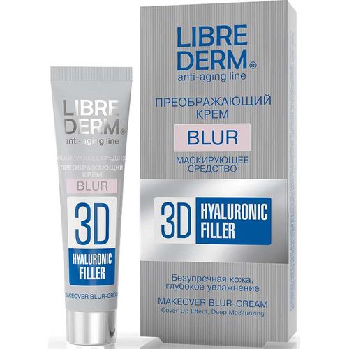 LIBREDERM ГИАЛУРОНОВЫЙ 3D ФИЛЛЕР КРЕМ Д/ЛИЦА ПРЕОБР BLUR КОСМЕТИЧЕСКИЙ КРЕМ  15 МЛ №1