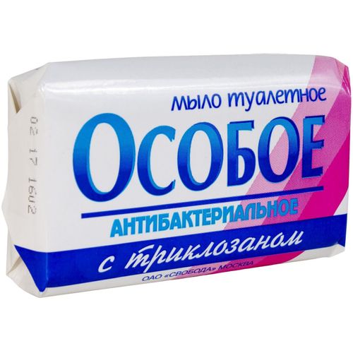 ОСОБОЕ МЫЛО ТРИКЛОЗАН КОСМЕТИЧЕСКОЕ МЫЛО 125 Г №1