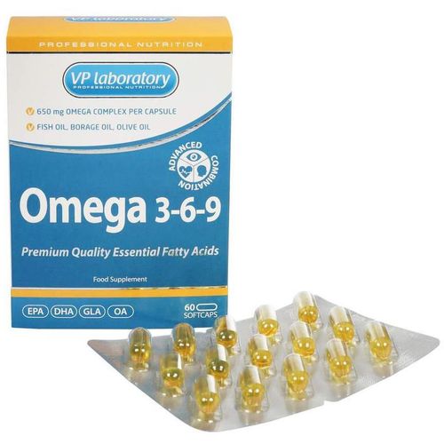 VPLAB ОМЕГА 3-6-9 КАПСУЛЫ №60