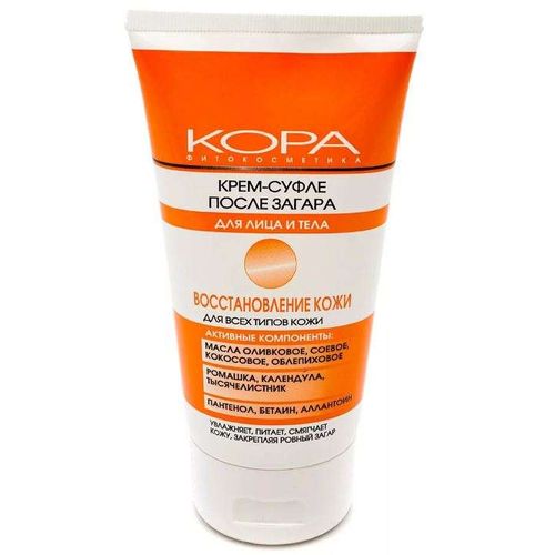 КОРА КРЕМ-СУФЛЕ ПОСЛЕ ЗАГАРА КОСМЕТИЧЕСКИЙ КРЕМ 150 МЛ №1
