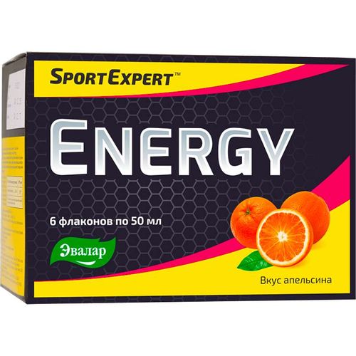 SPORTEXPERT ENERGY (ЭНЕРГИЯ) НАПИТОК 1500 МГ 50 МЛ №6