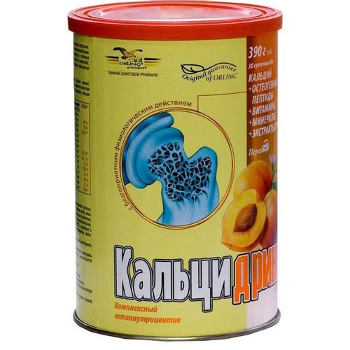 КАЛЬЦИДРИНК ПЕРСИК ПОРОШОК ДЛЯ ПРИГОТОВЛЕНИЯ РАСТВОРА ДЛЯ ПРИЕМА ВНУТРЬ  390 Г №1