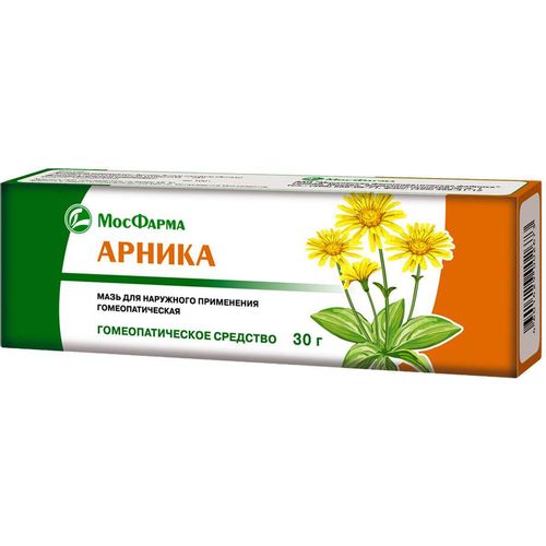 АРНИКА МАЗЬ ДЛЯ НАРУЖНОГО ПРИМЕНЕНИЯ ГОМЕОПАТИЧЕСКАЯ  30 Г №1