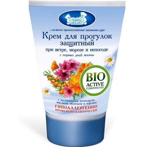 НАША МАМА КРЕМ Д/ПРОГУЛОК ЗАЩИТНЫЙ КАЛЕНДУЛА/ОБЛЕПИХА/ПЕРСИК КОСМЕТИЧЕСКИЙ КРЕМ 100 МЛ №1