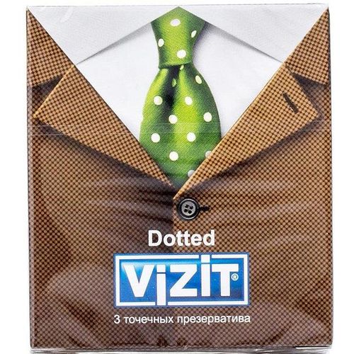 VIZIT ПРЕЗЕРВАТИВЫ CLASSIC GAME (С ПУПЫРЫШКАМИ) ПРЕЗЕРВАТИВ    №3