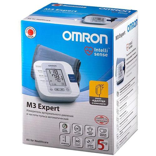 ТОНОМЕТР АВТОМАТИЧЕСКИЙ OMRON M3 EXPERT ТОНОМЕТР АВТОМАТИЧЕСКИЙ №1