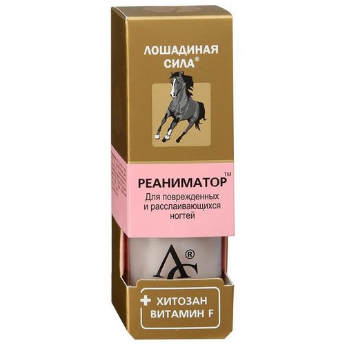 ЛОШАДИНАЯ СИЛА ЛАК Д/НОГТЕЙ РЕАНИМАТОР ЛАК ДЛЯ НОГТЕЙ 17 МЛ №1