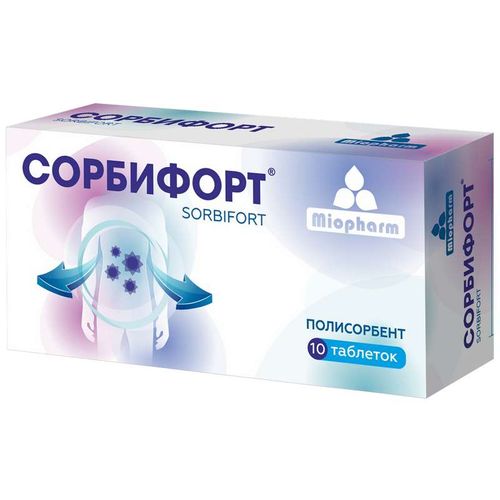 СОРБИФОРТ ТАБЛЕТКИ 360 МГ №10