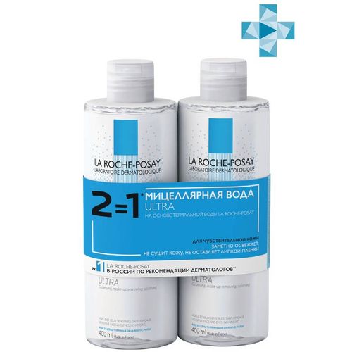 LA ROCHE-POSAY PHYSIOLOGICAL ULTRA ВОДА МИЦЕЛ ОЧИЩ ЧУВТВИТ КОЖА ВОДА МИЦЕЛЛЯРНАЯ  400 МЛ №2
