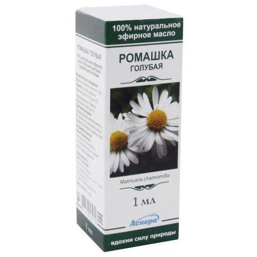 АСПЕРА ЭФИРНОЕ МАСЛО РОМАШКА ГОЛУБАЯ ЭФИРНОЕ МАСЛО  1 МЛ №1