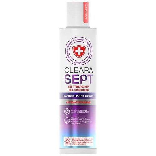 CLEARASEPT ANTIBACTERIAL CARE ШАМПУНЬ АНТИБАКТЕРИАЛЬНЫЙ ПРОТИВ ПЕРХОТИ ШАМПУНЬ 200 МЛ №1