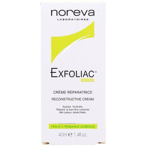 NOREVA EXFOLIAC КРЕМ ВОССТАНАВЛИВАЮЩИЙ И УВЛАЖНЯЮЩИЙ КОСМЕТИЧЕСКИЙ КРЕМ  40 МЛ №1