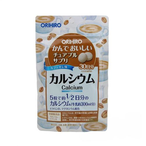 ORIHIRO КАЛЬЦИЙ + Д3 СО ВКУСОМ КОФЕ ТАБЛЕТКИ    №150