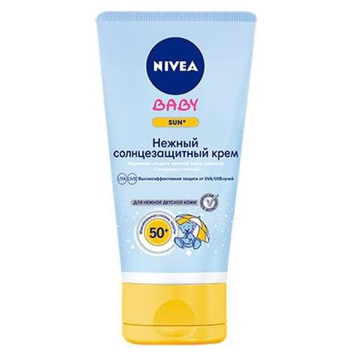NIVEA SUN НЕЖНЫЙ СОЛНЦЕЗАЩИТНЫЙ КРЕМ ДЛЯ ДЕТЕЙ ОТ 3 ДО 36 МЕСЯЦЕВ КОСМЕТИЧЕСКИЙ КРЕМ 75 МЛ №1