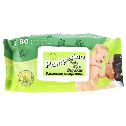 PAMPERINO САЛФЕТКИ ДЕТСК ВЛАЖН САЛФЕТКИ ВЛАЖНЫЕ ДЕТСКИЕ   №80