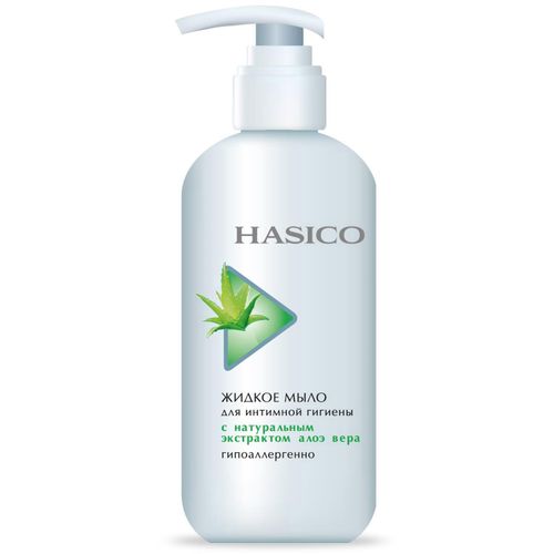 HASICO МЫЛО Д/ИНТИМНОЙ ГИГИЕНЫ АЛОЭ КОСМЕТИЧЕСКОЕ МЫЛО 250 МЛ №1