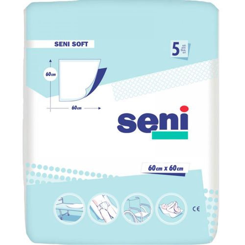 SENI SOFT ПЕЛЕНКИ ВПИТЫВАЮЩИЕ 60Х60 СМ ПЕЛЕНКИ ВПИТЫВАЮЩИЕ ВЗРОСЛЫЕ   №5
