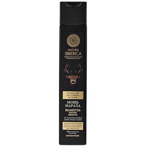 NATURA SIBERICA MEN ШАМПУНЬ П/ПЕРХОТИ МОЩЬ МАРАЛА ШАМПУНЬ ДЛЯ ВОЛОС 250 МЛ №1