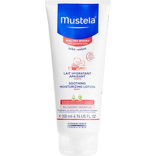 MUSTELA SENSITIVE МОЛОЧКО УВЛАЖНЯЮЩЕЕ УСПОКАИВАЮЩЕЕ ДЛЯ ТЕЛА МОЛОЧКО ДЛЯ ТЕЛА  200 МЛ №1