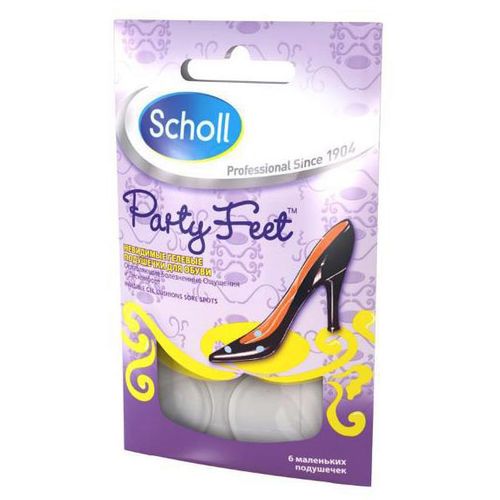 SCHOLL ПОДУШЕЧКИ ГЕЛЕВЫЕ НЕВИДИМЫЕ ОСЛАБЛЯЮЩИЕ БОЛЕЗНЕННЫЕ ОЩУЩЕНИЯ И ДИСКОМФОРТ ПОДУШЕЧКИ ГЕЛЕВЫЕ   №6