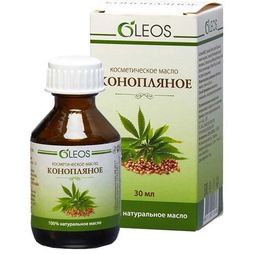 OLEOS МАСЛО КОСМЕТИЧЕСКОЕ КОНОПЛЯНОЕ КОСМЕТИЧЕСКОЕ МАСЛО 30 МЛ №1