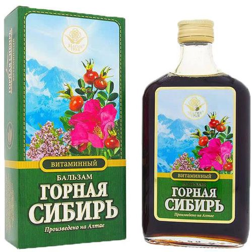 СИБИРЬ ВИТАМИННЫЙ БАЛЬЗАМ  250 МЛ №1