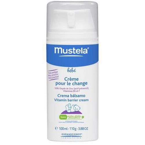 MUSTELA BEBE КРЕМ ПОД ПОДГУЗНИК 1 2 3, КОСМЕТИЧЕСКИЙ КРЕМ 100 МЛ №1